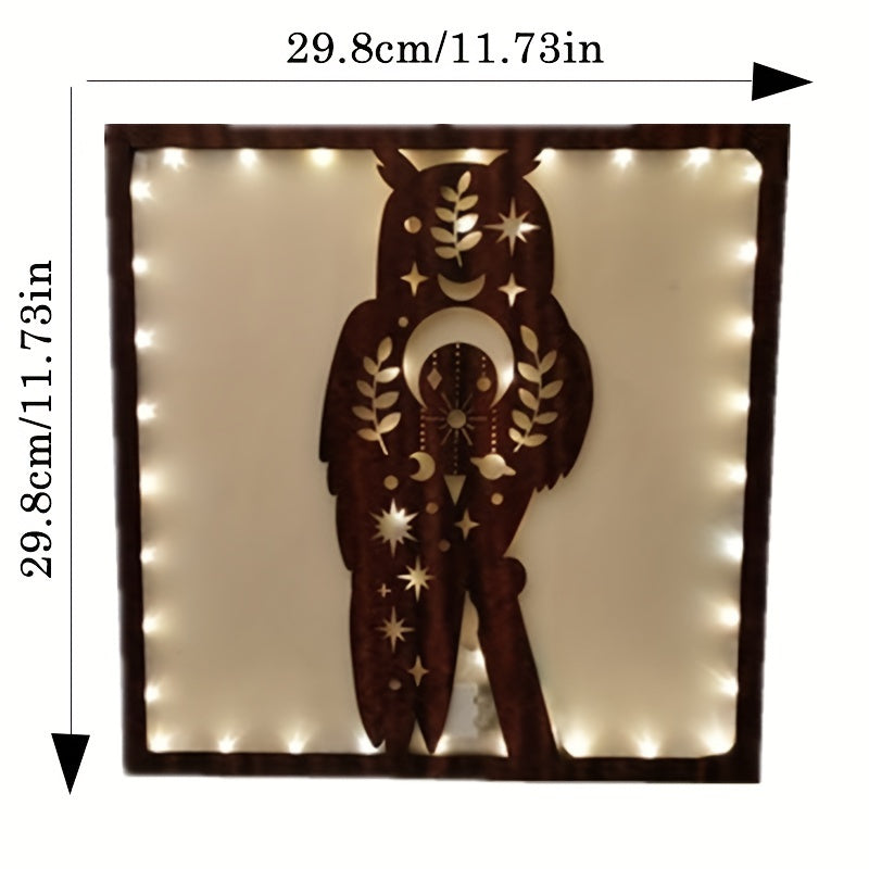 Wooden Flower Series LED Hanging Wall Light