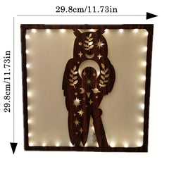 Wooden Flower Series LED Hanging Wall Light