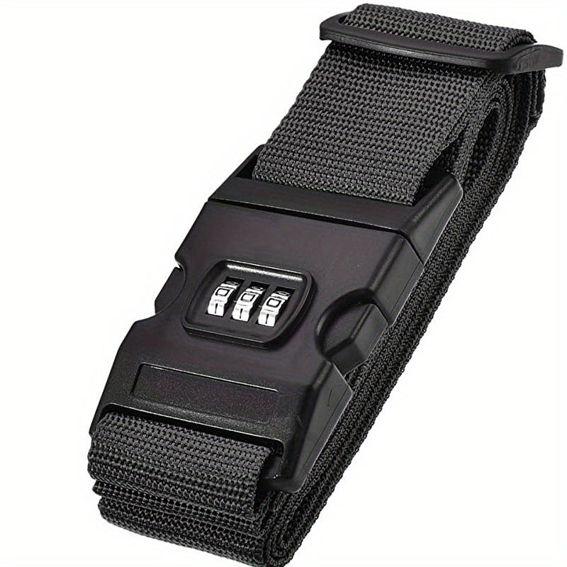 Combination Lock Luggage Belt for Travel