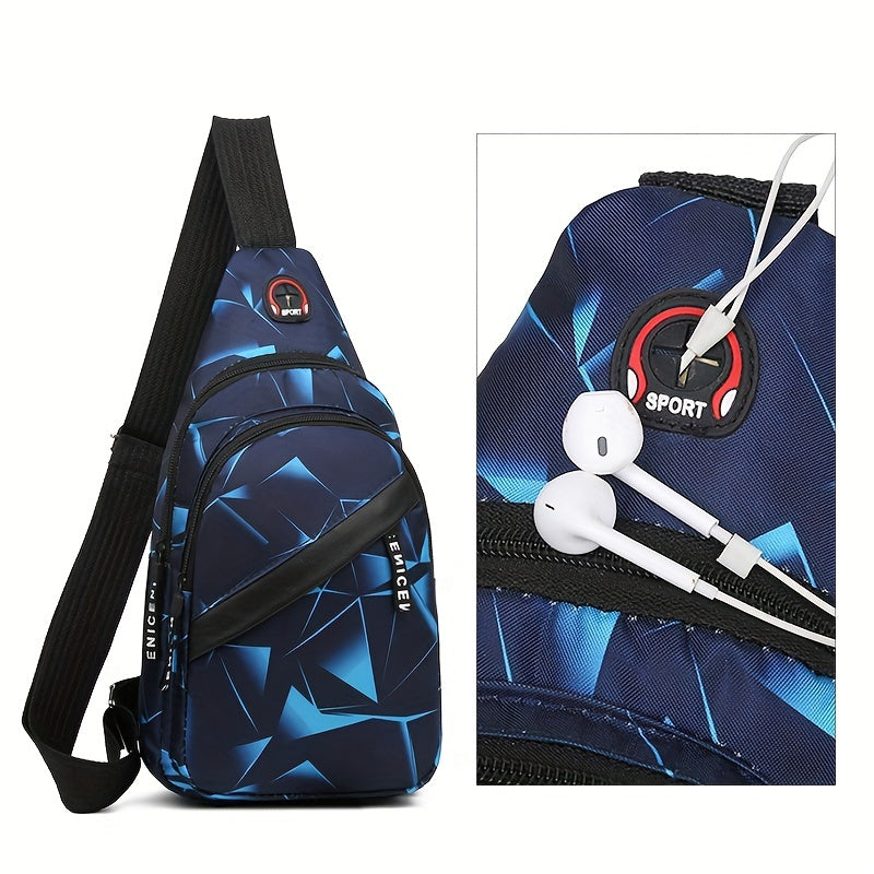 Diagonal Shoulder Bag Lightweight Outdoor Sports Couple Backpack