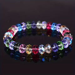 Crystal Acrylic Beaded Bracelet Minimalist Hand Jewelry For Women & Girls