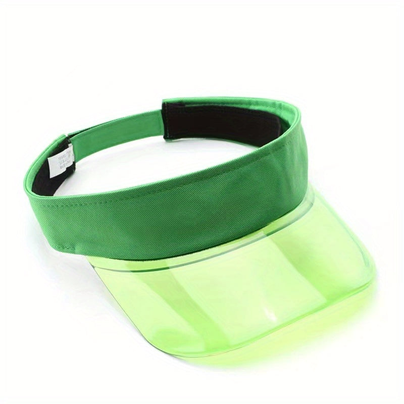 Candy Stitching Visor Hat Lightweight Running Cap