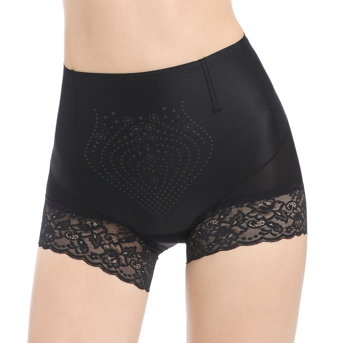 Lace Stitching Shaping Panties Tummy Control Compression Panties