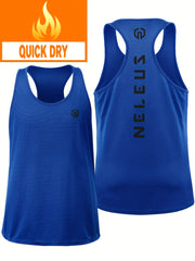 Men's Running Loose Tank Top Sleeveless Fast Dry Bodysuit