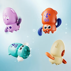 Octopus Bath Toy No Electricity Needed Interactive Water Game for Toddlers