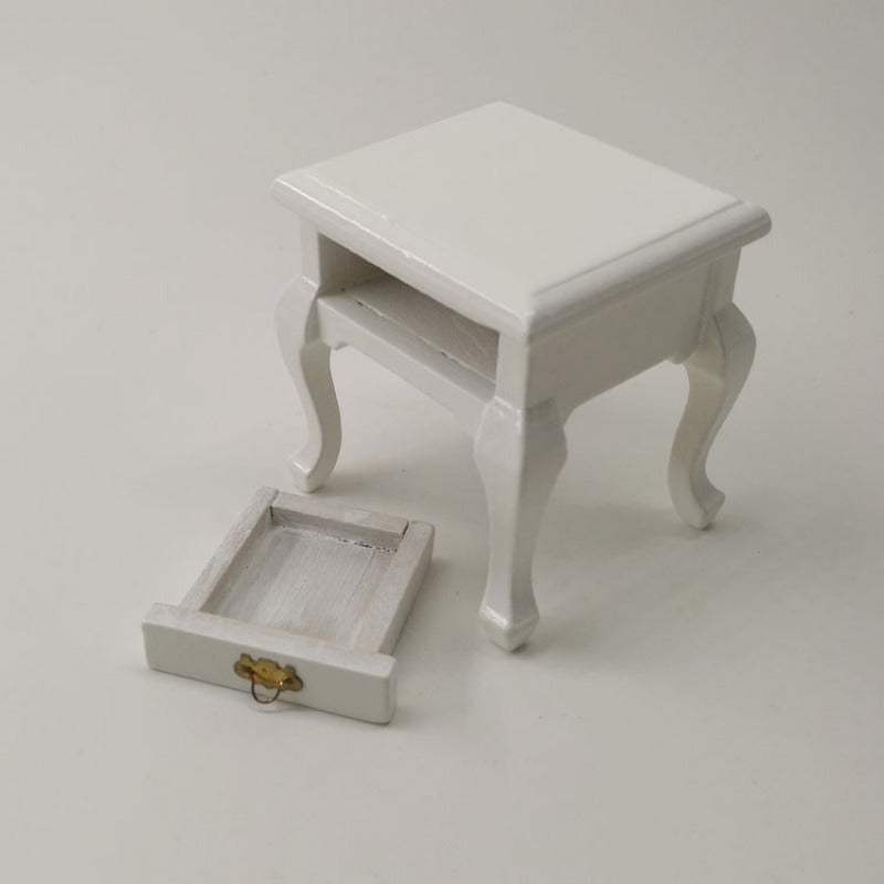 1:12 Scale Dollhouse Furniture Benches & Drawers Coffee Table Vintage Style