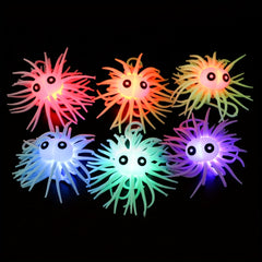 Light Up Sea Urchin Puffer Balls Stress Relief Toy
