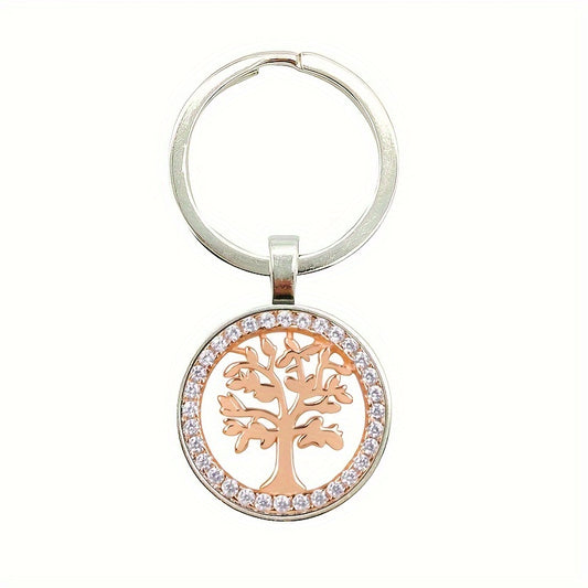 Tree Of Life Keychain Pendant for Car Keys Backpacks Wallets
