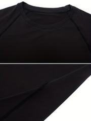 2pcs Men's Quick Dry Compression Shirt for Outdoor Gym Running