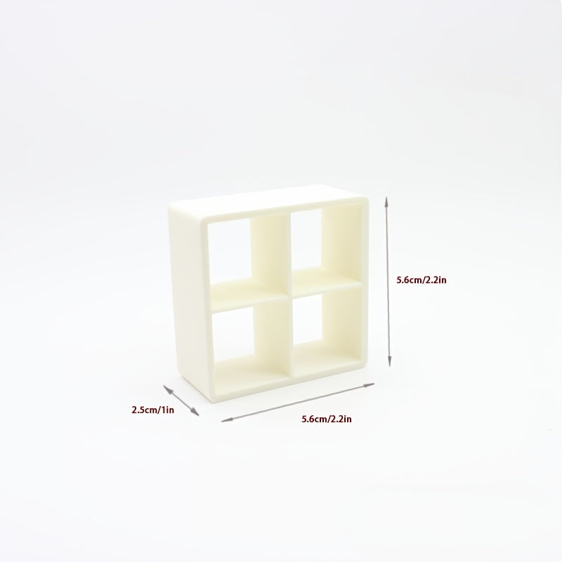 1:12 Scale Dollhouse Storage Box Set - Display and Organizer Compartments