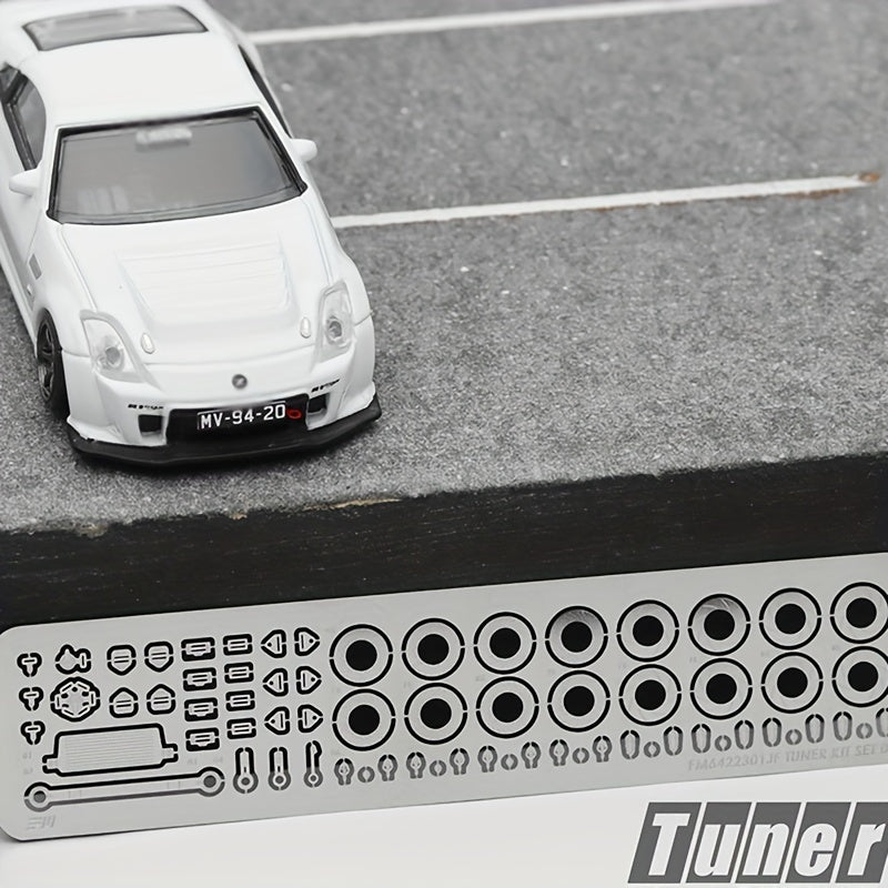 1 64 Car Model Metal Etching Sheet Performance Upgraded Accessories