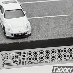 1 64 Car Model Metal Etching Sheet Performance Upgraded Accessories