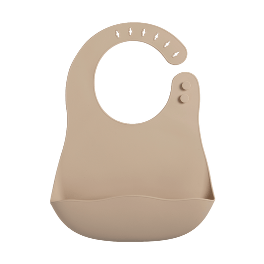 Waterproof Silicone Baby Bibs with Pocket