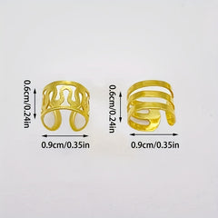 100PCS Viking Hair Beads Coil Rings Clips Metal Cuffs Loc Hair Jewelry