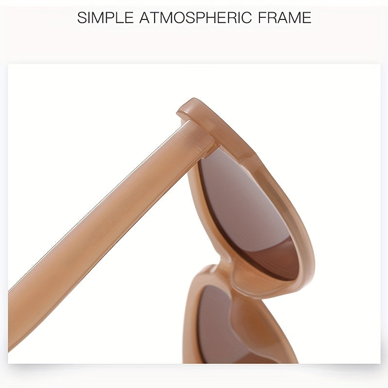Men's Small Frame Rice Nail Sunglasses Hip Hop PC Sunglasses