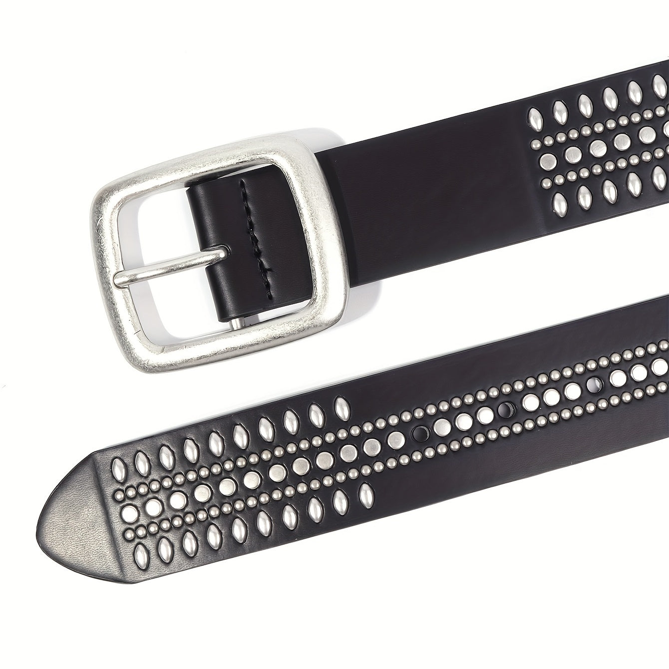 Western Cowboy Punk Belt For Jeans Dress Studded Belts Strap