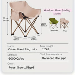 Portable Folding Chair for Outdoor Fishing and Camping