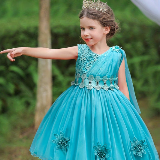 Mesh Puffy Princess Dresses for Girls
