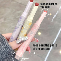 Solid Lip Gloss Lipstick Jelly Love Hydrating Moisturizing Dewy Lip