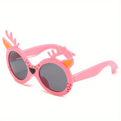 Cartoon Deer Silicone Polarized Sunglasses Sun Protection