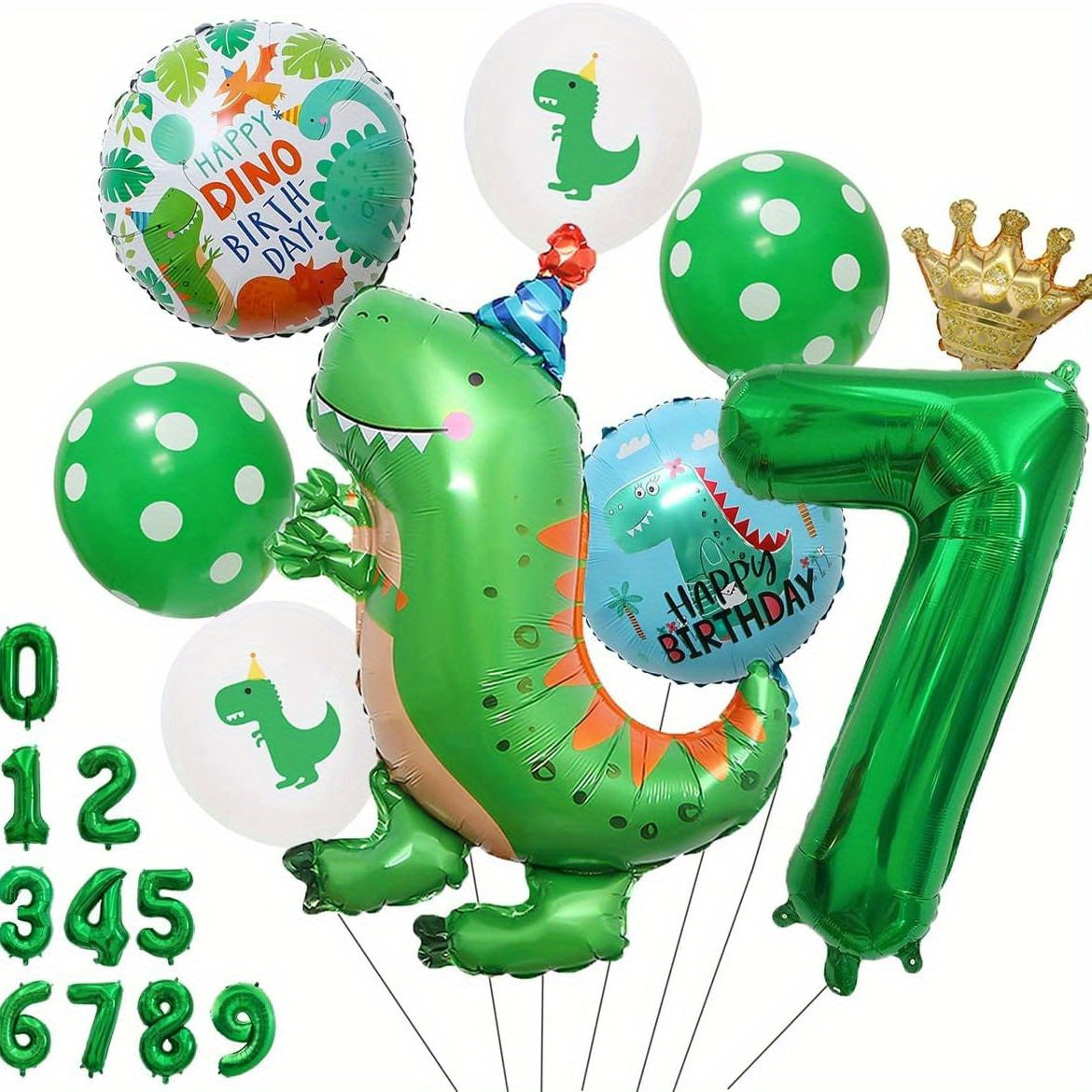 Dinosaur Birthday Balloons Dinosaur Party Decorations Dinosaur Balloon Sets