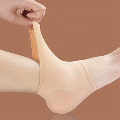 2pcs Silicone Heel Socks Anti Crack Moisturizing Insoles Unisex Foot Care