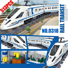Train Maintenance Building Blocks Toy Set