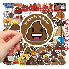 60pcs Cartoon Vinyl Stickers Water Bottles Laptops Phones Skateboard