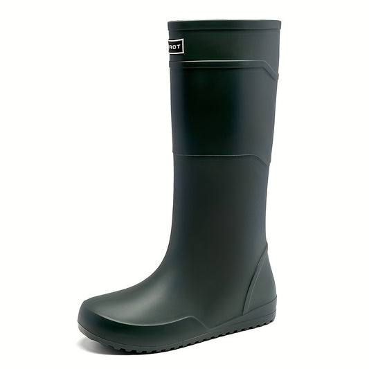 Women's Waterproof Non slip Rain Boots Comfortable High Tube Outdoor Rain Boots