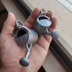 2pcs Tiny Metal Sprinklers for Dollhouse Terrarium Mini Garden