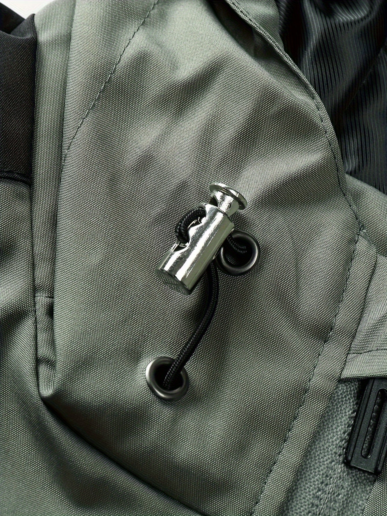 Men's Zip Up Hooded Windbreaker Jacket