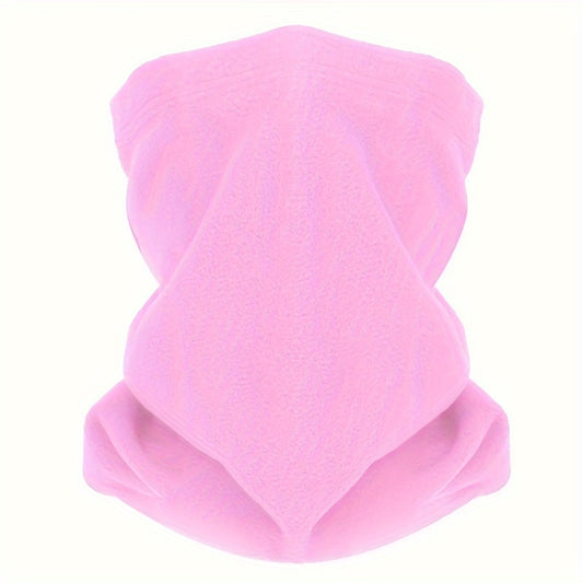 Winter Cycling Hat Mask Neck Guard Flannel Scarf