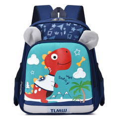 Dinosaur Kindergarten Backpack Portable Children Travel Bag