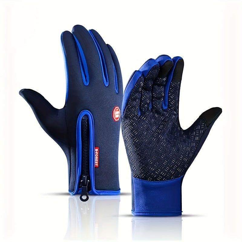 Winter Warm Touch Screen Gloves Waterproof Cold Weather Windproof
