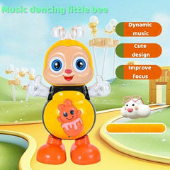 Singing Dancing Little Bee Toy Interactive Educational Gift Multicolor