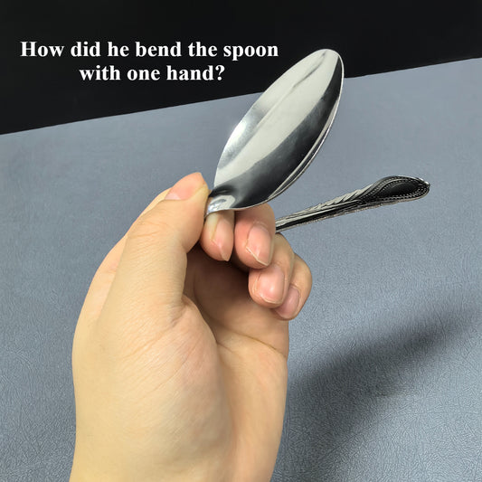 Mind Bending Spoon Trick Stainless Steel Magic for Family Fun Parties