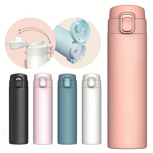 450ml Stainless Steel Insulation Cup Leakproof Water Bottle