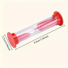 Colorful Sand Timers 3pcs - 1 minute - Home Classroom Office