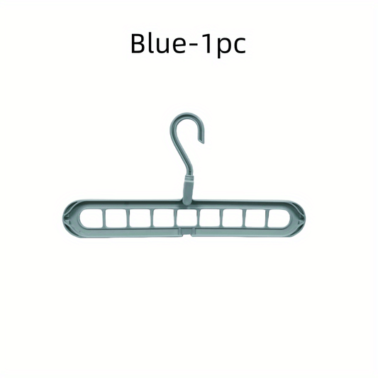 Multifunctional 9 Hole Hanger for Clothing Stores