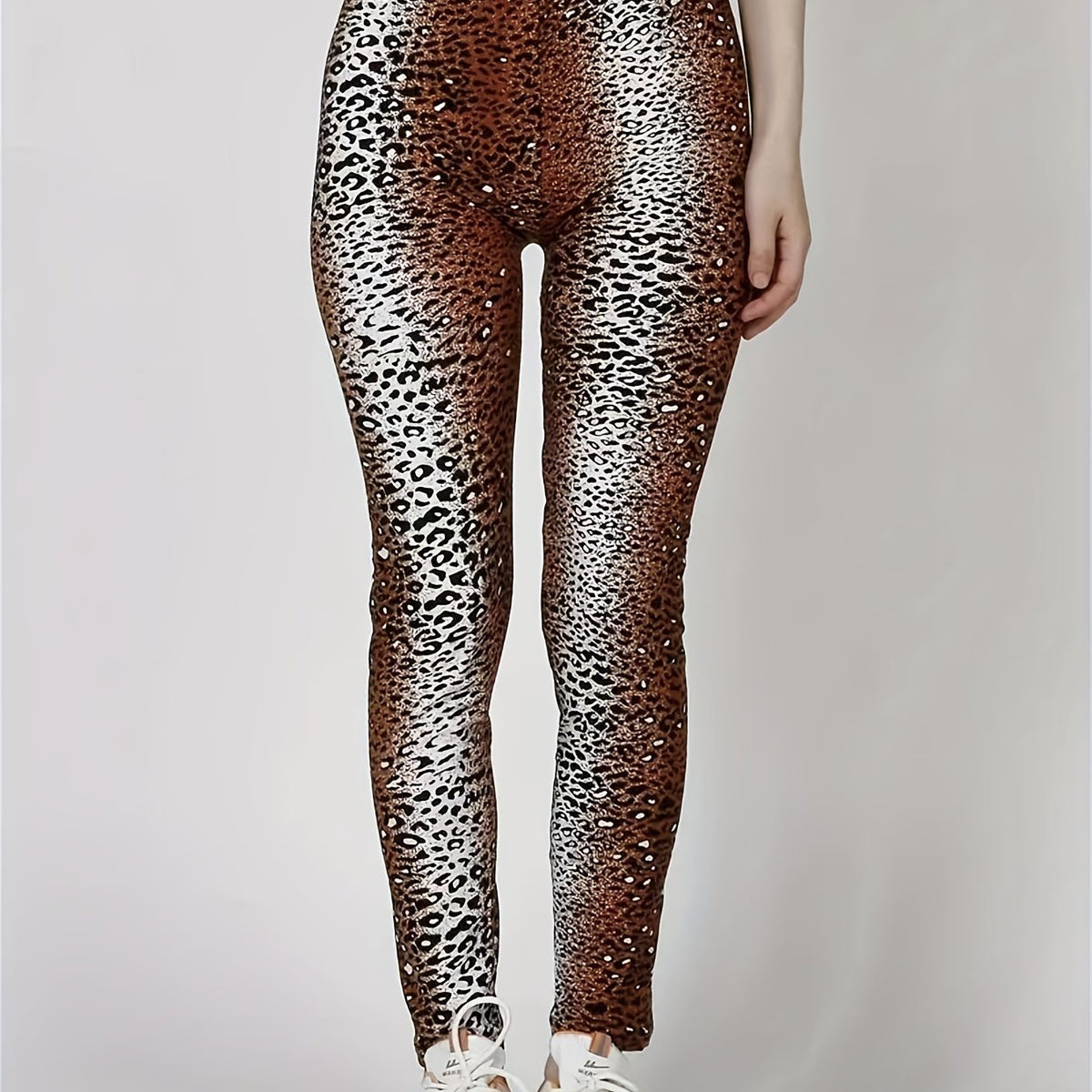 Leopard Print Yoga Leggings High Stretch Fitness Pants