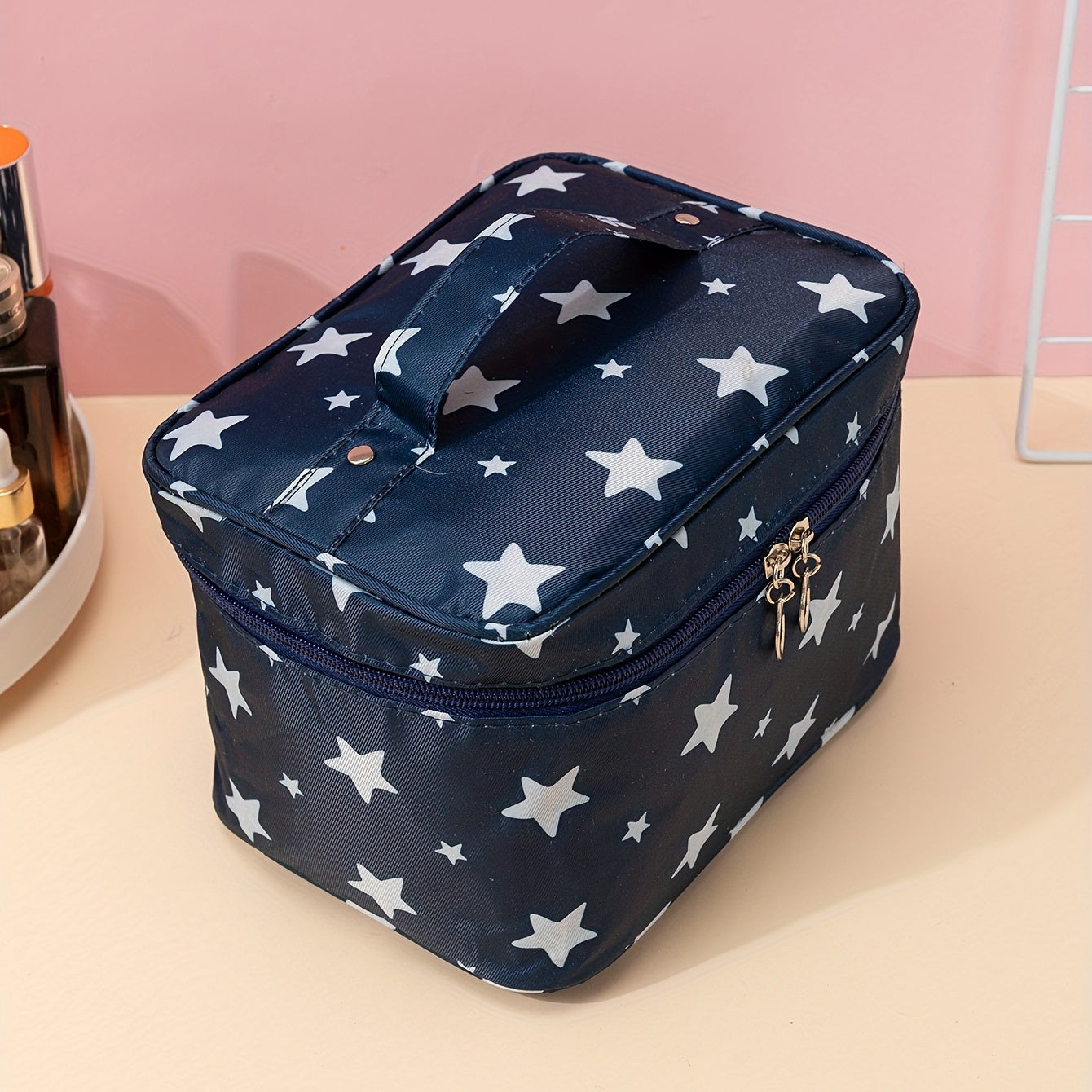 Stars Pattern Travel Toiletry Bag for Women