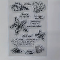 Transparent Stamp DIY Hand Account Summer Navigation