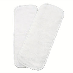 2pcs Washable Diaper Pad 3 Layers Baby Cloth Diaper Ultra Absorbent 35 13