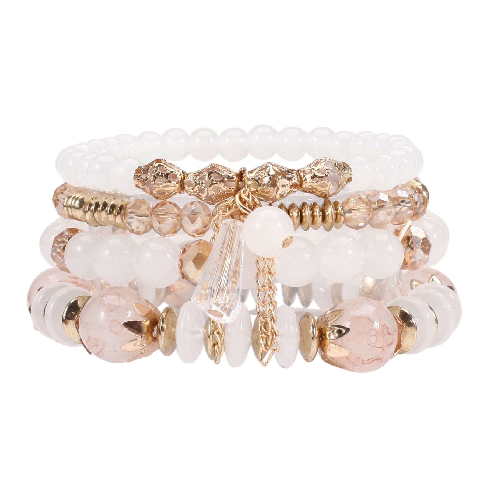 Bohemian Multilayered Stackable Bracelet Set