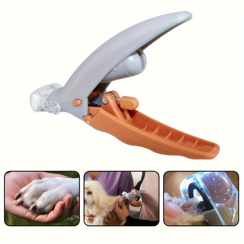 Pet LED Nail Clippers with Light for Cats and Dogs