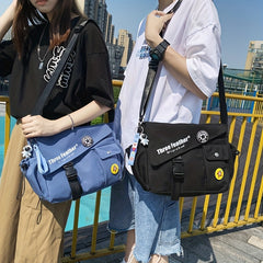 Men's Casual Messenger Bag Large Capacity Crossbody Bag