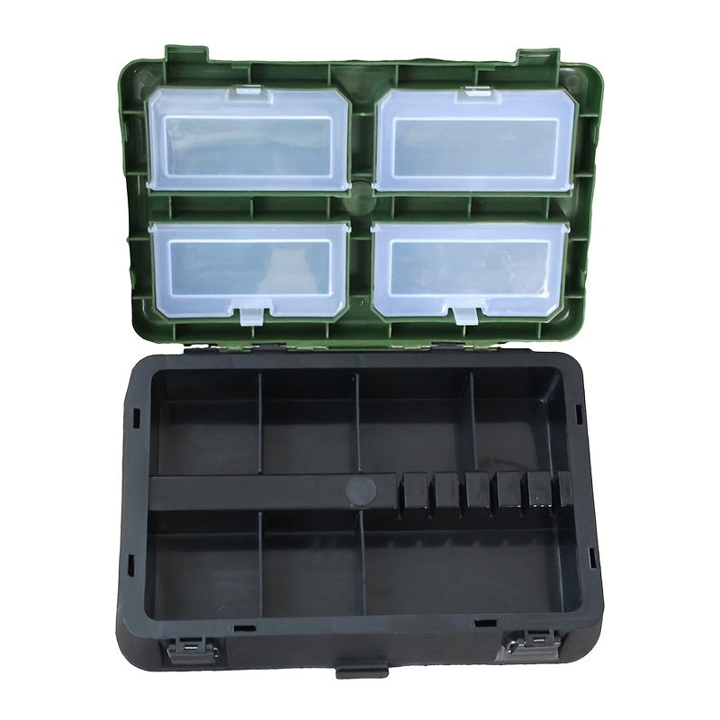 Large Capacity Fishing Tackle Box Multifunction Plastic Seat Box