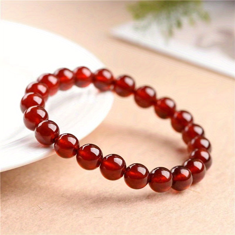 Gemstone Beaded Bracelet Healing Beads 8mm Round Beads