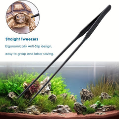 Stainless Steel Aquarium Tool Set for Aquatic Plants and Water Maintenance