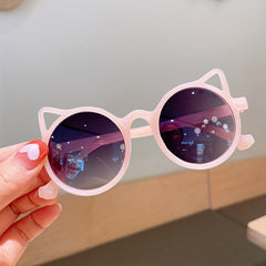 Kids Cat Sunglasses Boys Girls Summer Shades